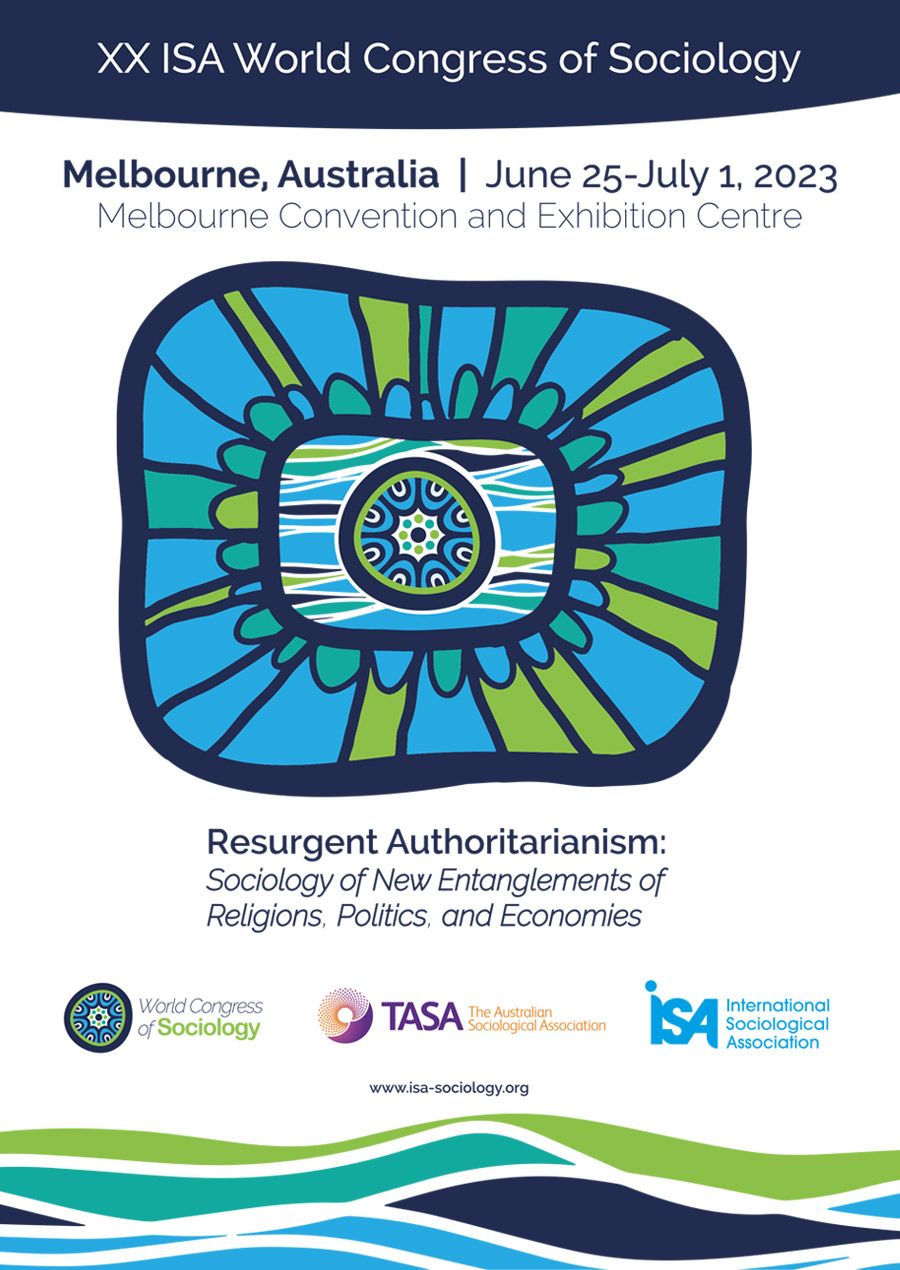  Tecnocare. XX ISA World Congress of Sociology.  June 25 - July 1, 2023.  Melbourne, Australia