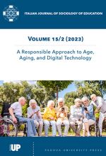 Technological care, the elderly and disability: studying the transformations of care models. Italian Journal of Sociology of Education, 15 (2). 2023