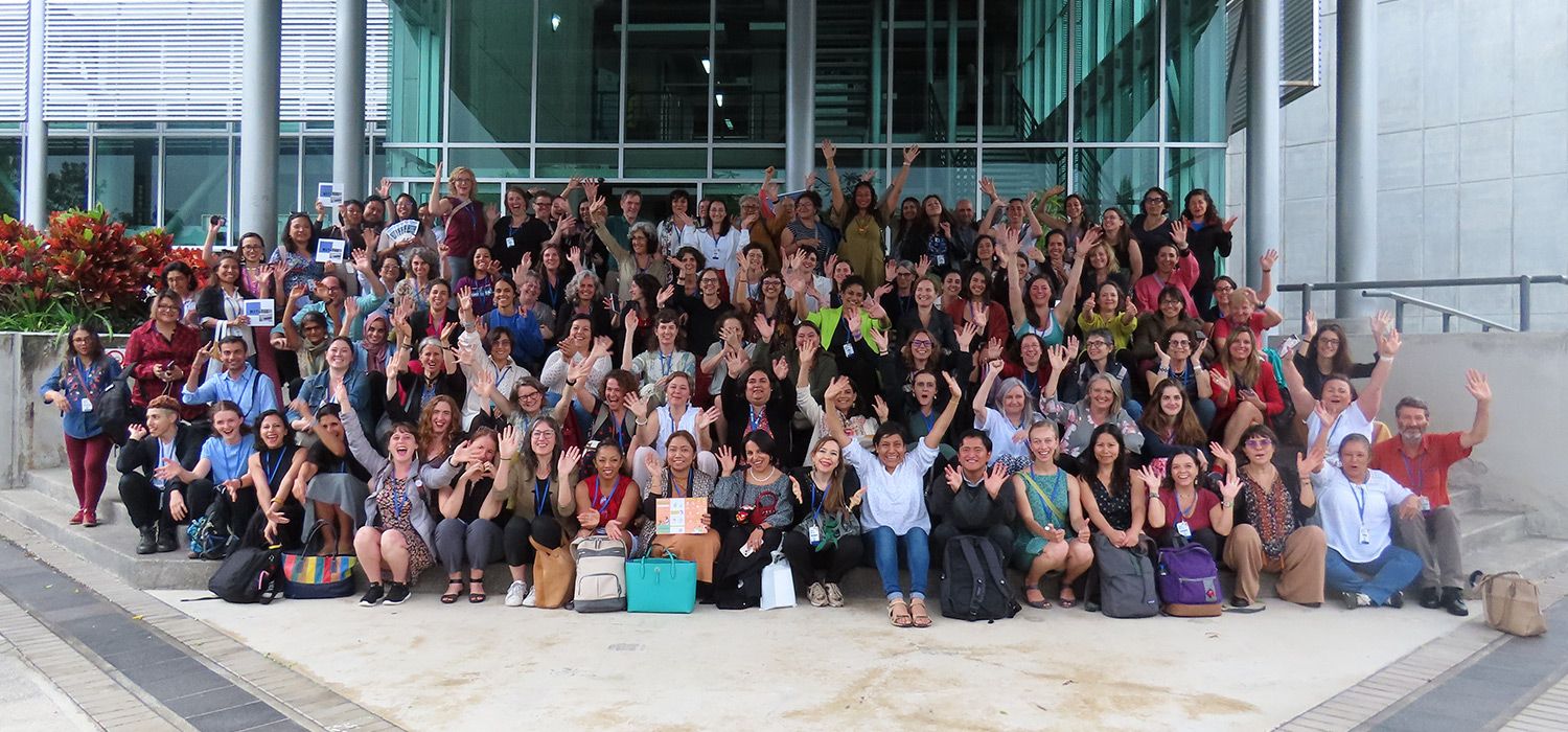 Foto de participantes del 3er Encuentro Global sobre Trabajo de Cuidados. Costa Rica. 2023
